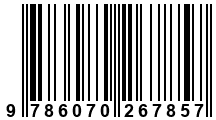 Código de Barras de '.9786070267857.'