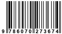 Código de Barras de '.9786070273674.'