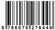 Código de Barras de '.9786070276446.'