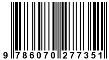 Código de Barras de '.9786070277351.'