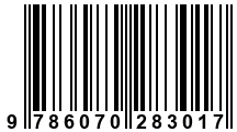Código de Barras de '.9786070283017.'