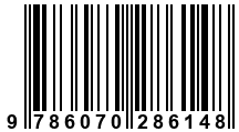 Código de Barras de '.9786070286148.'