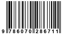 Código de Barras de '.9786070286711.'