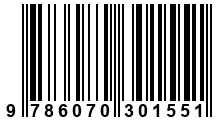Código de Barras de '.9786070301551.'