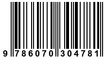 Código de Barras de '.9786070304781.'