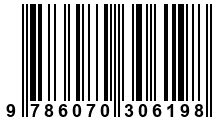 Código de Barras de '.9786070306198.'