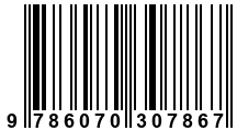 Código de Barras de '.9786070307867.'