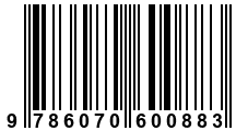 Código de Barras de '.9786070600883.'