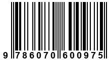 Código de Barras de '.9786070600975.'