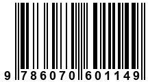 Código de Barras de '.9786070601149.'