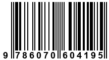 Código de Barras de '.9786070604195.'