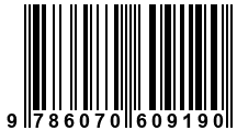 Código de Barras de '.9786070609190.'