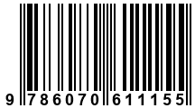 Código de Barras de '.9786070611155.'
