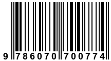 Código de Barras de '.9786070700774.'