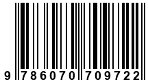 Código de Barras de '.9786070709722.'