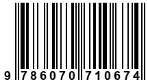 Código de Barras de '.9786070710674.'