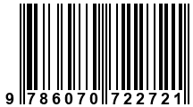 Código de Barras de '.9786070722721.'