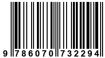 Código de Barras de '.9786070732294.'