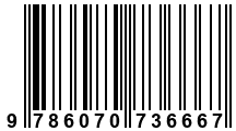 Código de Barras de '.9786070736667.'