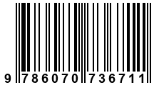 Código de Barras de '.9786070736711.'