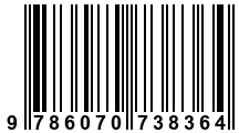 Código de Barras de '.9786070738364.'