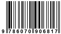 Código de Barras de '.9786070906817.'