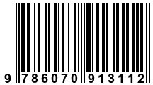 Código de Barras de '.9786070913112.'