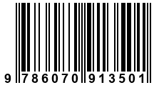 Código de Barras de '.9786070913501.'