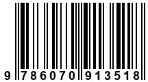 Código de Barras de '.9786070913518.'