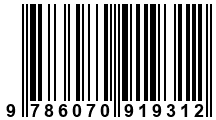Código de Barras de '.9786070919312.'
