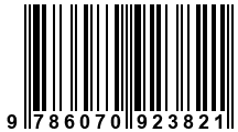 Código de Barras de '.9786070923821.'