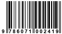 Código de Barras de '.9786071002419.'