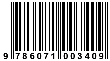 Código de Barras de '.9786071003409.'