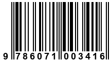 Código de Barras de '.9786071003416.'