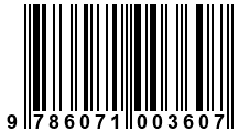Código de Barras de '.9786071003607.'