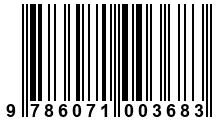Código de Barras de '.9786071003683.'