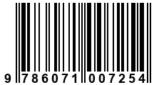 Código de Barras de '.9786071007254.'