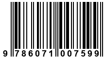 Código de Barras de '.9786071007599.'