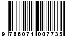 Código de Barras de '.9786071007735.'