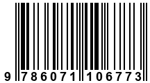 Código de Barras de '.9786071106773.'