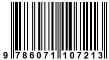 Código de Barras de '.9786071107213.'