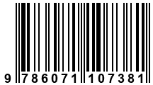 Código de Barras de '.9786071107381.'