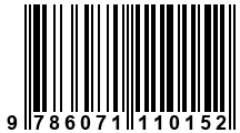 Código de Barras de '.9786071110152.'