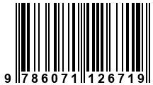 Código de Barras de '.9786071126719.'