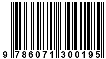 Código de Barras de '.9786071300195.'