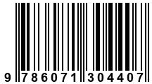 Código de Barras de '.9786071304407.'