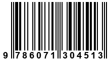 Código de Barras de '.9786071304513.'