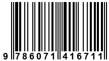 Código de Barras de '.9786071416711.'