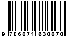 Código de Barras de '.9786071630070.'