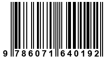 Código de Barras de '.9786071640192.'